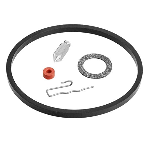 Xuanhemen 5 Sets Carburetor Repair Kit Needle and Seat Bowl Gasket Replaces for Tecumseh 631021B Mechanical Repair Kits - Thumbnail 2