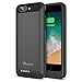 iPhone 8 Plus/7 Plus Battery Case, Trianium Atomic Pro 4200mAh Extended 8 Plus Battery Portable Charger for iPhone 7 Plus,8Plus (5.5”)[Black] Power Juice Charging Case Pack [Apple Certified Part]