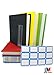 ColorCover 5 Pack Book Covers Fits Up To 9