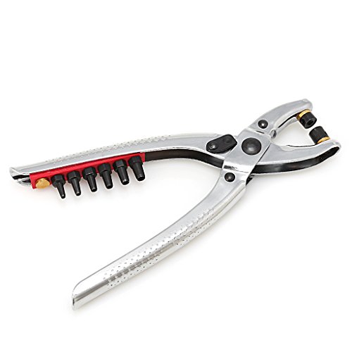 Ladaidra Rivets Eyelet Hole Punch Pliers Tool 100pcs Grommets For Shoes Bags Leather Belt