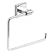Franklin Brass MAX46-PC Maxted Towel Ring, 7.87 x 2.15 x 5.8 Inches, Polished Chrome