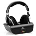 ARTISTE Wireless TV Headphones Over Ear Headsets - Digital Stereo Headsets with 2.4GHz RF Transmitter, Charging Dock, 100ft Wireless Range and Rechargeable 20 Hour Battery, Black primary