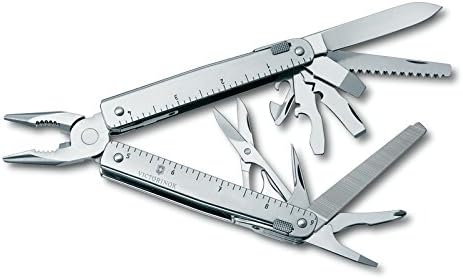 Victorinox Swiss Tool X Plus Swiss Army Knife, Large, Multi Tool, 37 Functions, Locking Blade, Case, Silver - Image 4