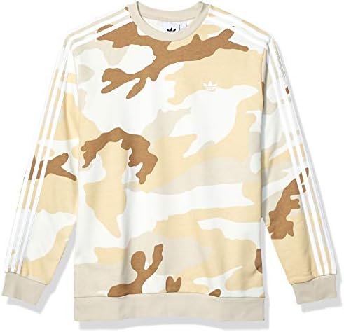 camo trefoil crew sweatshirt