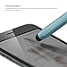elago® Stylus [Hexa][Coral Blue] - [Premium Aluminum ][Classic Pencil Shape][ Replaceable Extra Tip Included] - for iPad, iPad Pro, iPad Mini and iPhone
