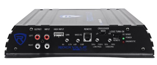 3 Rockville+RV12+1A+Subwoofer+Enclosure+Amplifier