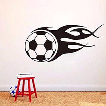 Yologg 59X28 Cm Balones De Fútbol Pegatinas De Pared Decoración ...