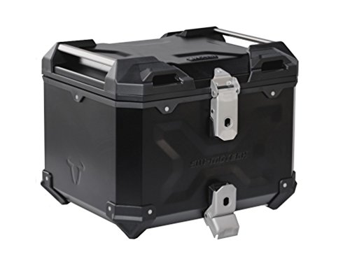 SW-MOTECH TRAX ADVENTURE 38-Liter ALU-BOX Topcase Black Powder Coated