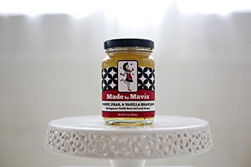 Made by Mavis: Honey, Pear & Vanilla Bean Jam, 8 oz