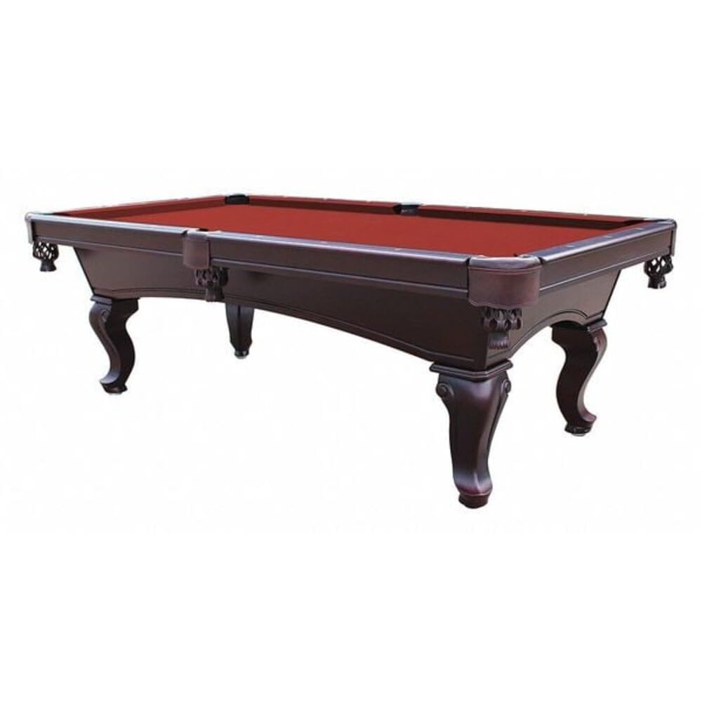 Championship Saturn II Billiards Cloth Pool Table Felt, Red, 8-Feet — image 1