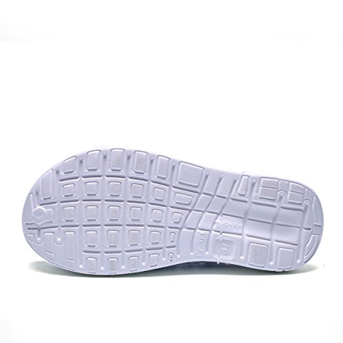 Lewhosy Women's Garden Clogs Shoes Slippers Sandals Quick Drying Lightweight Breathable(39/Gray 2) - Thumbnail 4