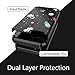 PBRO 5 Case, 5s Case, SE(2016) Case Cute Astronaut Case Dual Layer Soft Silicone & Hard Back Cover PC+TPU Protective Case for Apple 5/5s/SE Space/Black