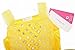 ReliBeauty Girls Sleeveless Sequin Princess Costume Dress up, Yellow, 7-8