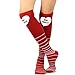 TeeHee Valentine's Day Women's Cotton Knee High Socks 2-Pair (Love)