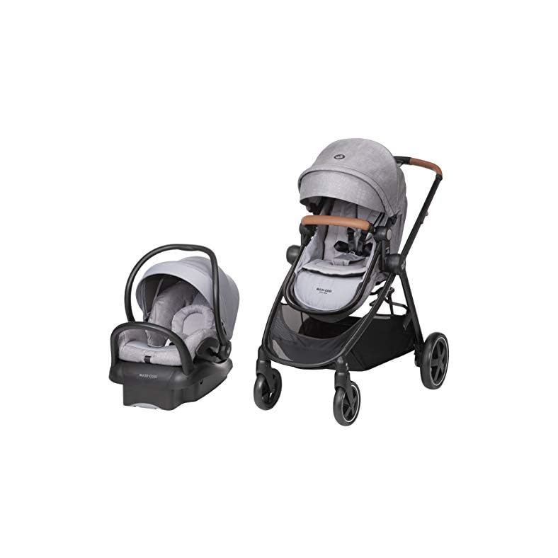 Maxi-Cosi Zelia Max 5-in-1 Modular Travel System, Nomad Grey