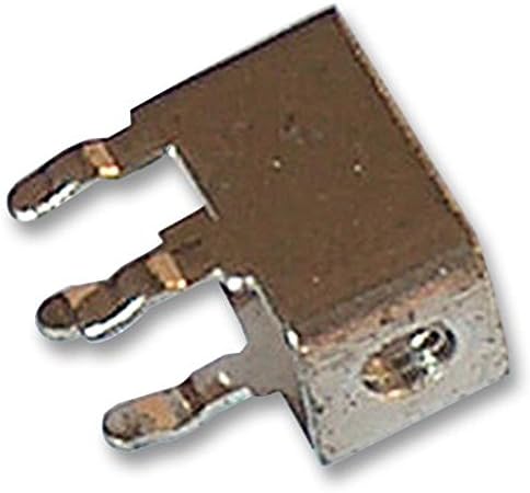 TERMINAL, 90DEG PCB MOUNT, 4MM THREAD SCRTM4RA By RF SOLUTIONS