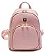 Kenox Girls Pu Leather College Daypacks Multi-function Travel Backpack