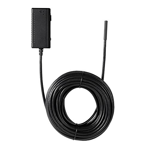 KKmoon 5.5mm Waterproof Wireless Wi-Fi Endoscope Handheld Snake Camera Borescope Video Inspection for iOS/Android Phone Tablet with 6pcs LED Adjustable Brightness