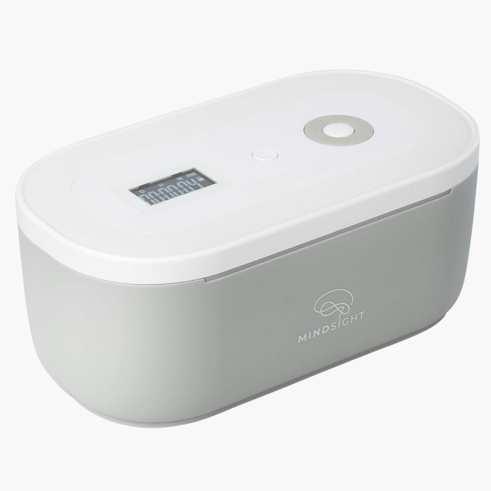 Photo 1 of Mindsight Timed Lock Box | Unplug from Phones, Video Games, Social Media, Snacks & Cravings | 3 Modes based on Willpower | Easy to Use | Out of Sight ~ Out of Mind | Boost Your Mental Wellness