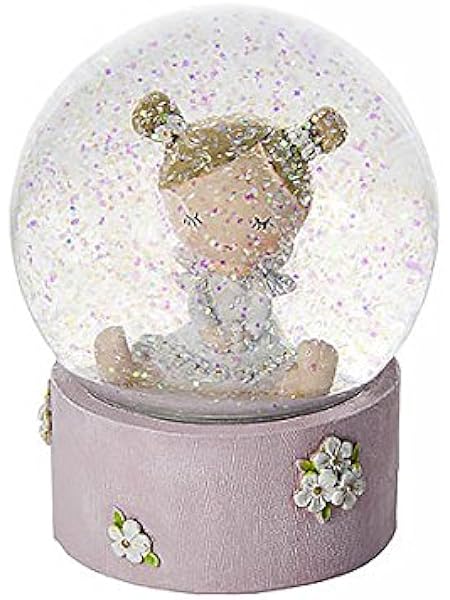 snow globe christening gift