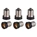 Qishare E14 to E12 Adapter Converter Lamp Adapter (6 PCS) primary