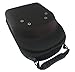 SimpleChoice Hat Carrier Case Portable Case for 6 Caps | Durable Snapback Hat Carrier | Baseball Caps Storage Case | Lightweight Travel Hat Case with Capacious Design | Black Color Version 2
