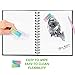 AIYUE Mechanical Pencil Set, 6 PCS 0.7 mm Mechanical Pencils, 6 Tubes HB Lead Refills, 5 Pack Erasers and 1 Pack Lucky Pencil Bags For School and Office