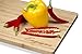 BEST EXTRA FUNCTIONAL SERVING BOARD AND CUTTING BOARD IN ONE – ECO BAMBOO – 12.9″×11.8″×0.9″ INCHES FOR CHEESE, MEAT, FISH, FRUITS AND VEGETABLES.