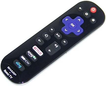 OEM Sharp Remote Control Originally Shipped with LC50N4000U, LC-50N4000U, LC43N4000U, LC-43N4000U