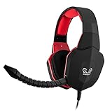 Gaming Headset Digital Stereo Wired Headphone for PC PS4 PS3 Xbox 360 Xbox one for Both Game Music and Chat Sound, with Detachable Microphone In-line Remote USB Connector for PC, Laptop, Playstation
