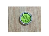 High Accuracy 30' /2mm D30mm/1.2" Alloy Metal Shell Bullseye Bubble Level for RV Tripod Ball Head