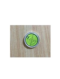 Alta Precisión 30 * 9 mm 30 ' 2 mm aleación Shell Bullseye de nivel de burbuja de metal para Tripod Ball Head