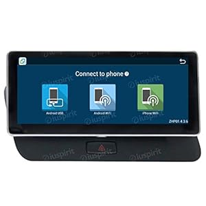 ANDROID 10 4G LTE GPS USB DAB+ MirrorLink Bluetooth 10.25 pollici 4GB RAM 64GB ROM navigatore compatibile con Audi Q5… - immagine 7