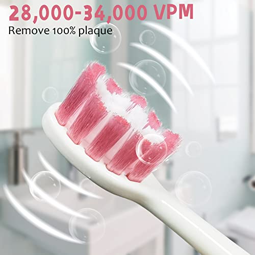 Bahfir Sonic Toothbrush Clean as Dentist Rechargeable Electric