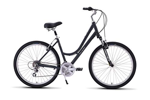 Venture 2 Step Thru Comfort Bike, 17″/MD Frame, Grey