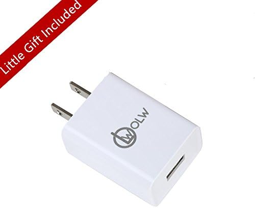 OOLLWW Quick Charge 3.0 USB Wall Charger Rapid Portable USB IPhone Charger Adapter for iPhone 7 Plus, iPad, Galaxy (White)
