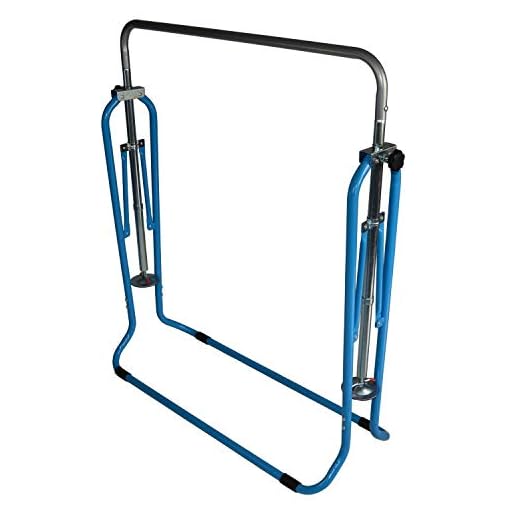 ProKidz Kids Jungle Gym 3 in 1 Gymnastics Monkey Bar Deluxe Swing Set, Trapeze Rings, Adjustable Horizontal Climb Tower… - Image 7