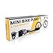 New Mini Bike Pump Portable Bicycle Frame Pump Glue Less Puncture Repair Kit Presta and Schrader Valve Includes Mount Kit Pressure 120 PSI 8 Bar Free Bike Bell Sports Needle Included (New Bike Pump)