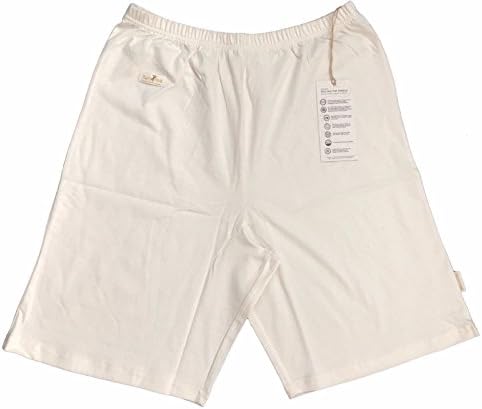 Body4RealMens Short Pajama 100% Organic Cotton Lounge Sleep Shorts Bottoms Chemical-Free Soft Hypoallergenic