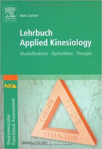 Lehrbuch Applied Kinesiology Garten Hans 9783437568503 Amazon Com Books