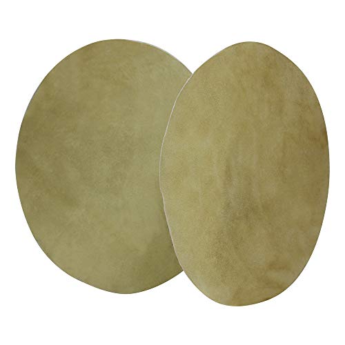 Muslady Drum Head Durable Buffalo Skin Round Drum Convers for Bongo African Drum Conga Konga Drums, 2pcs/pack (29cm / 31cm for option) (31 cm)