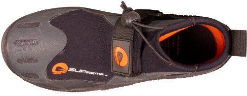 SUPreme 2mm Power Phase Boot, Gray/Black, 7 - Standup Paddleboarding, Kayaking & Water Sports