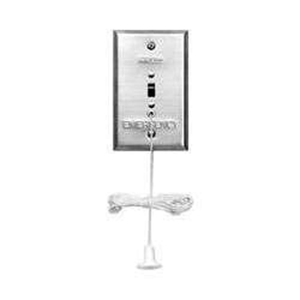 Mircom Technologies EC-100 Single Gang Pull Cord Station, DPDT Slide Switch