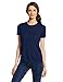 Hanes womens Sport Cool Dri Performance Short Sleeve T-shirt athletic shirts, Navy, Large US