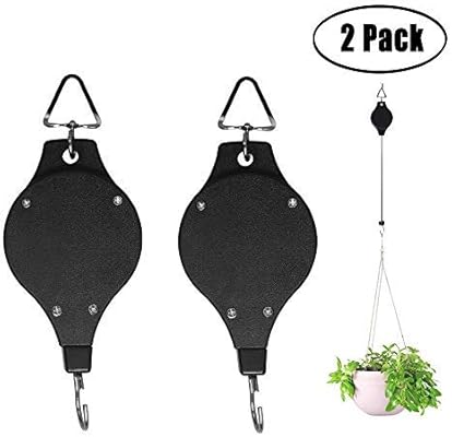 Plant Pulley Retractable Heavy Duty Easy Reach Pulley Plant