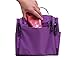 Premium Cosmetic Bag By AmElegant - Spacious Women And Men Toiletry Bag - Makeup Organizer And Beauty Product Organizer (Purple)