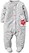 Carter's Baby Girls Microfleece, Heather, 3M