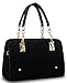 ILISHOP Women's New Fashion Shoulder Bags Top-handle Bags For Ladies Casual Cross-body Bags For Teens Hot Sale (Black)