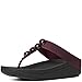 FitFlop Women's Rola Thong Sandals, hot Cherry, 9 M US