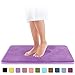 Genteele Memory Foam Bath Mat Non Slip Absorbent Super Cozy Velvet Bathroom Rug Carpet (17 inches X 24 inches, Lavender) primary
